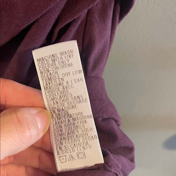 James Perse tucked faux wrap dress 2 - Picture 9 of 10